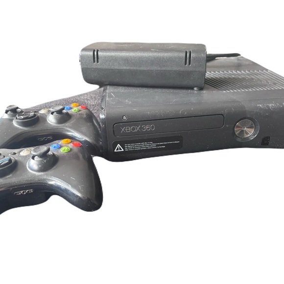 360 Black Console with Controllers